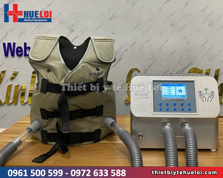 máy vỗ rung dẫn lưu tư thế