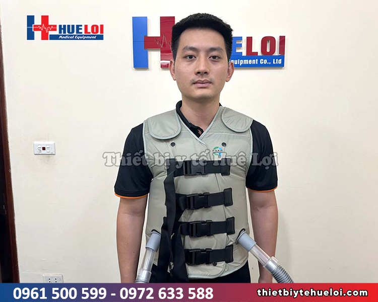 máy vỗ rung long đờm tần số cao