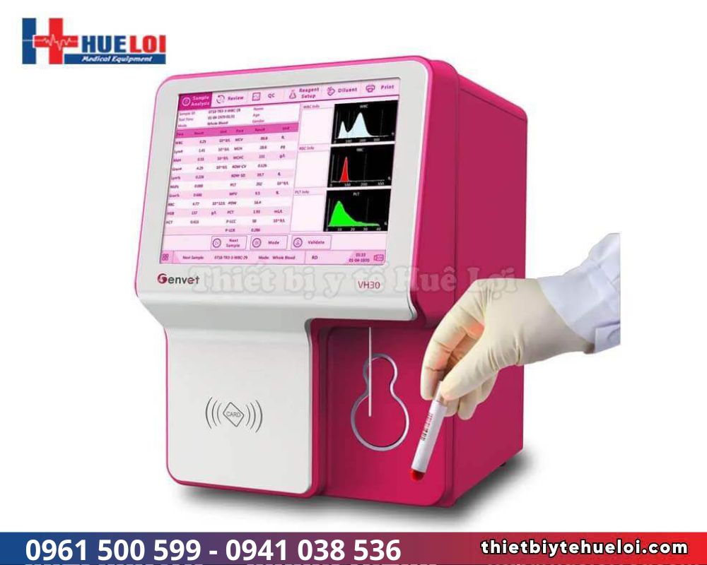 máy xét nghiệm máu 3 thành phần dễ sử dụng
