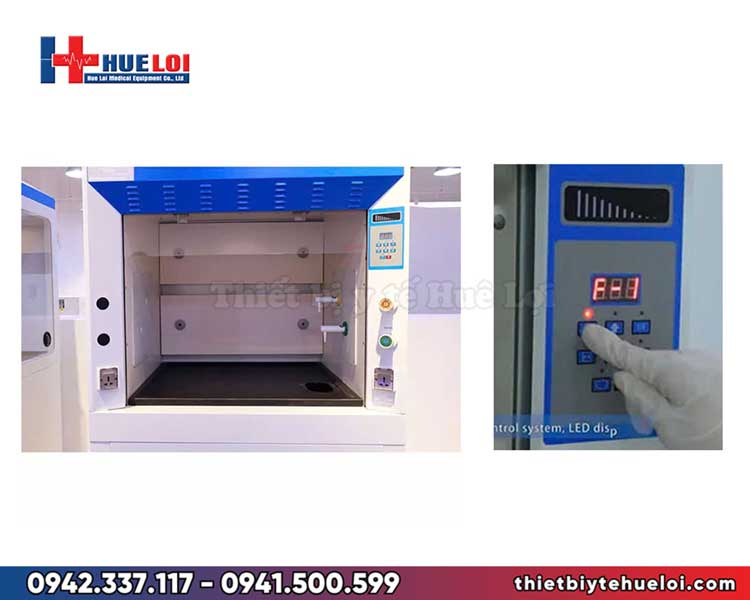 tủ hút hơi hóa chất trong phòng thí nghiệm