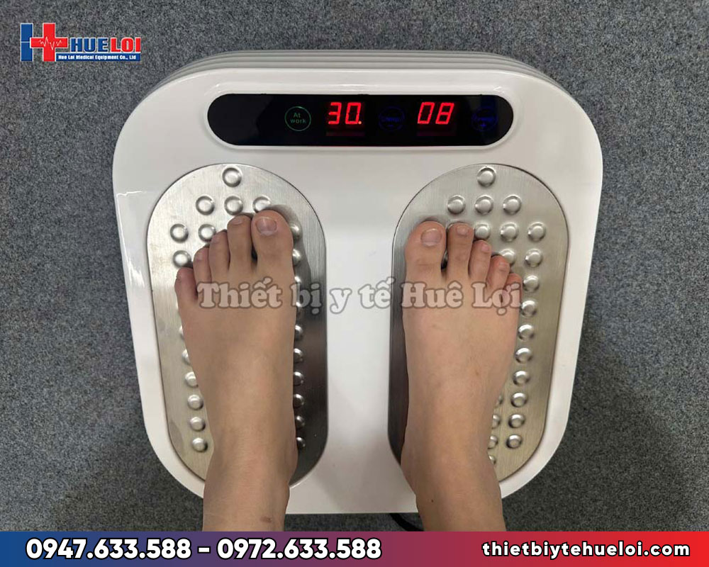 máy terahertz massage chân mới