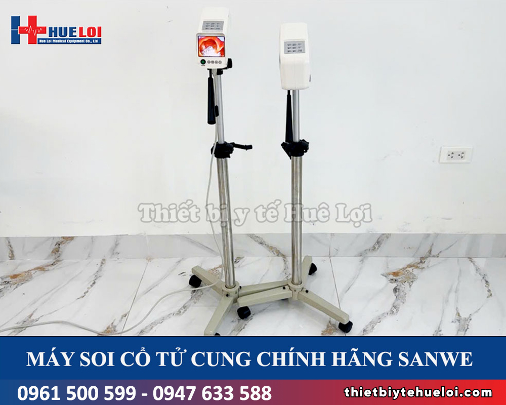 máy soi cổ tử cung sanwe