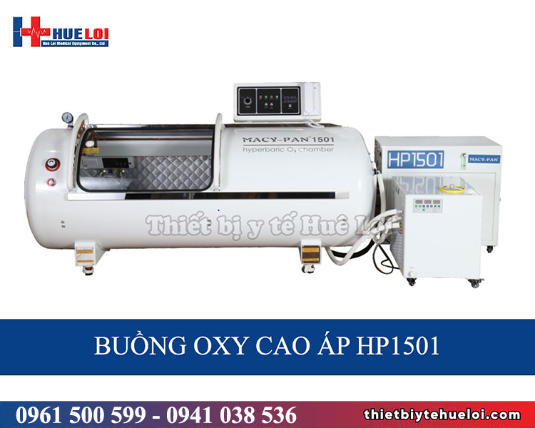buồng oxy cao áp dạng nằm 1 người