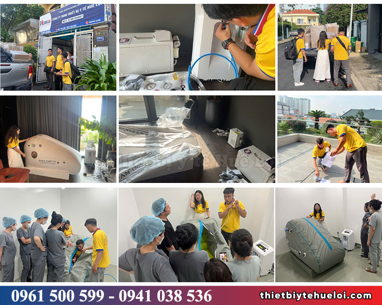 huê lợi phân phối chính hãng buồng oxy tăng áp