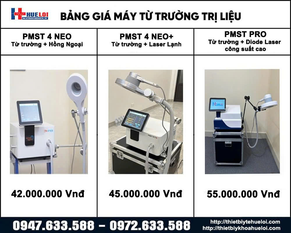 giá máy từ trường hiện nay