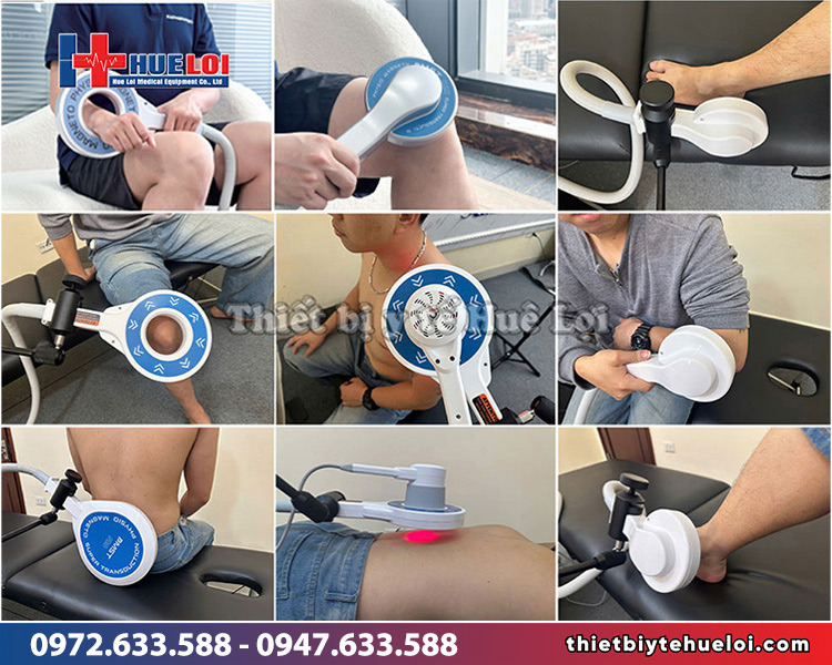 khách hàng trải nghiệm thực tế máy từ trường